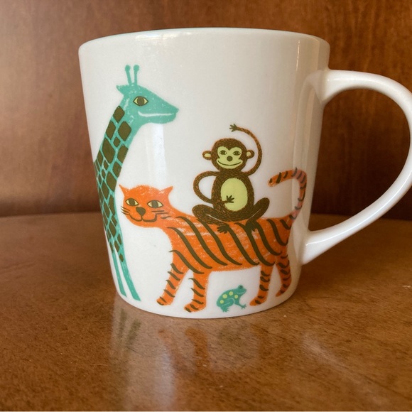 2 Child Mugs Starbucks, Arcoroc France Jungle Animals - Picture 5 of 14